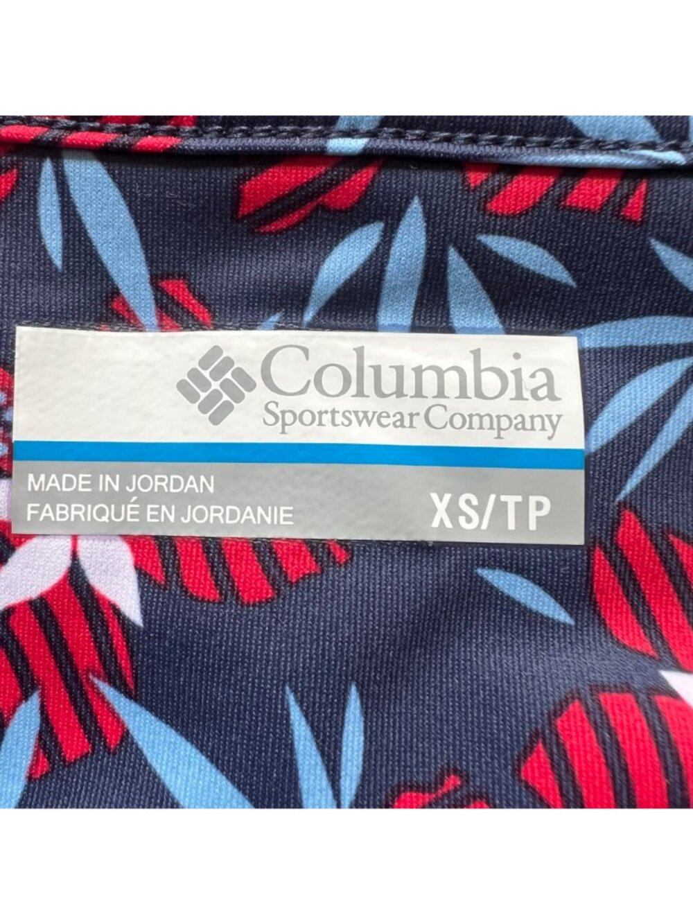 Columbia Sportswear Size XS Nocturnal Hibiscustripe Floral PFG Freezer III Dress - Picture 7 of 16